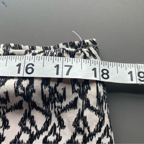 THML Black, White & Red Embroidered Spaghetti Strap Blouse – Size Medium - Picture 6 of 8